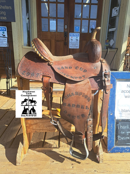 ON TRIAL 15" Corriente Barrel Saddle