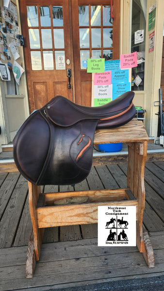 18" Antares Contact Jumping Saddle