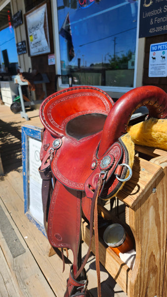 17" Allegany Mountain Saddlery Renegade Endurance Saddle