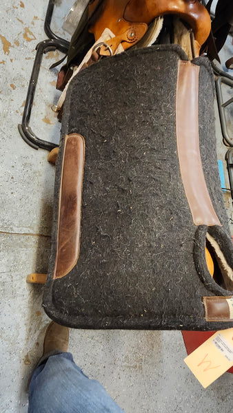 Diamond Wool Fleece Western Pad