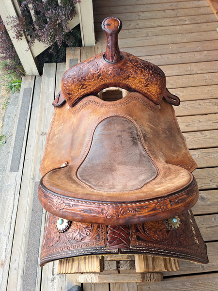 14" Corriente Barrel Racing Saddle