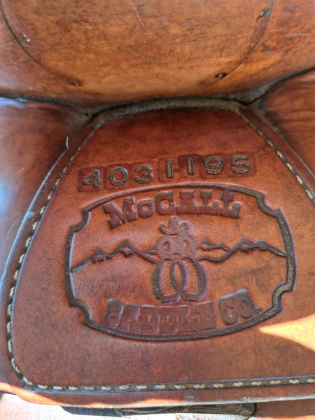 15" McCall Saddle Co Wade Ranch Roper Saddle