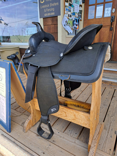 15" Abetta Synthetic Western Saddle