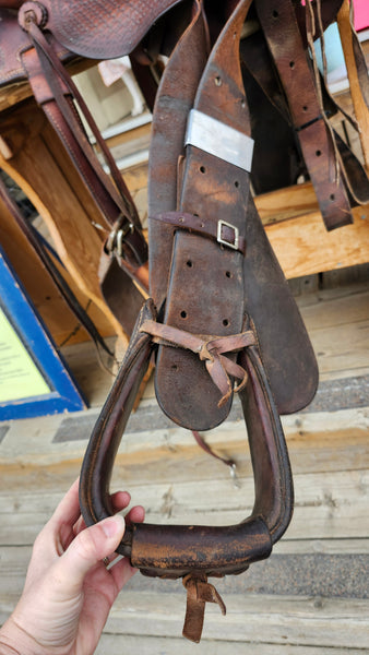 15" John Fallis Forest Service Western Saddle