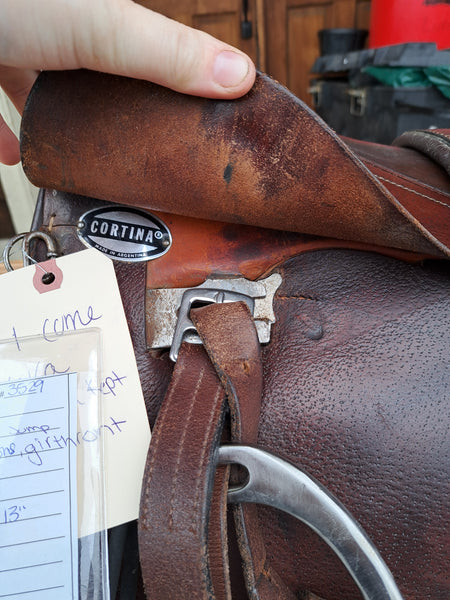 18" Cortina Close Contact English Saddle