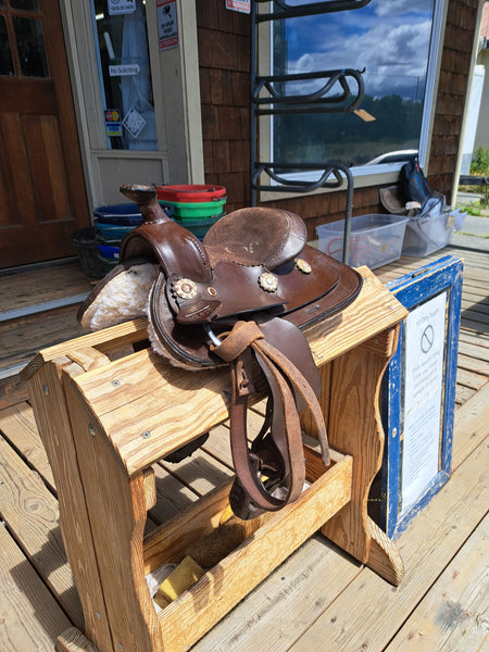 8" Tough 1 King Series Western Saddle