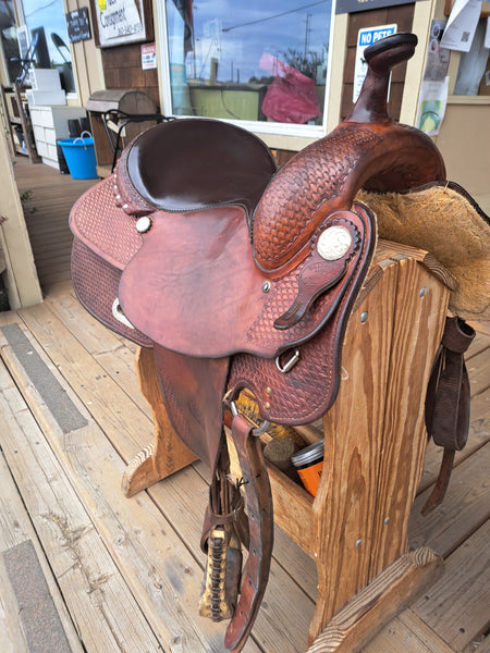 15.5" Billy Cook Reining Saddle