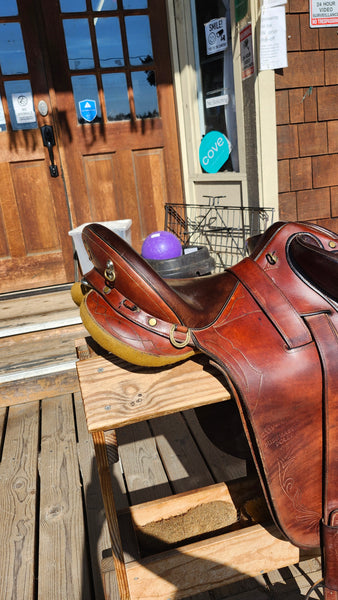 15" Syd Hill Bushmaster Australian Stock Saddle