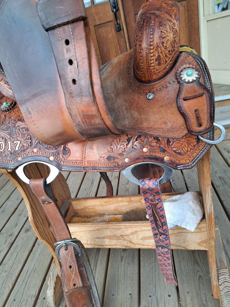 14" Corriente Trophy Barrel Saddle