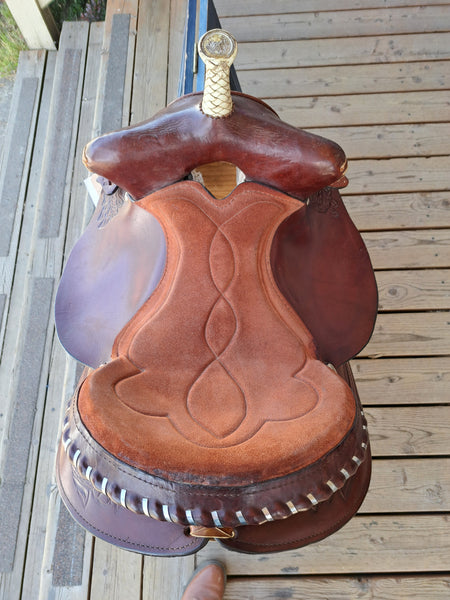 ON TRIAL 16" Blue Ridge Barrel Saddle
