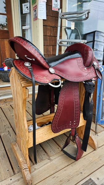 17" Dixieland Gaited Endurance Saddle