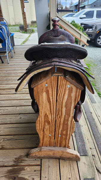 15.5" Circle Y Equitation Show Saddle Package