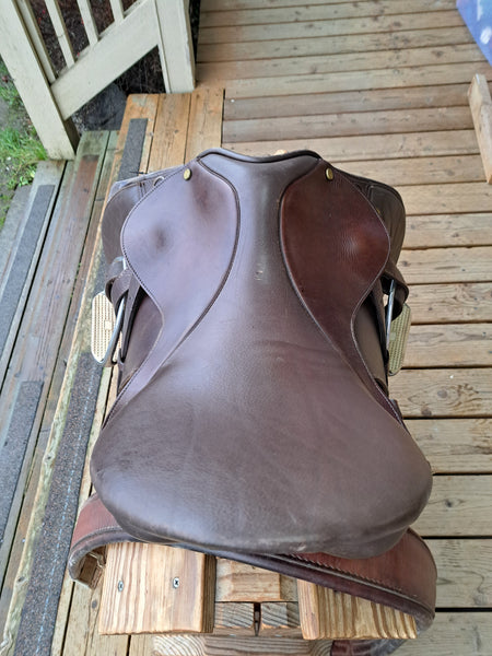 17.5" Collegiate All Pupose English Saddle