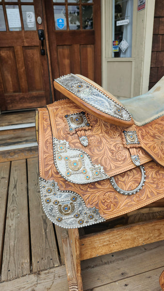 17" Silver Mesa Equitation Saddle