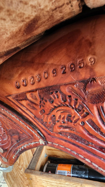 14.5" Showman Western Equitation Show Saddle