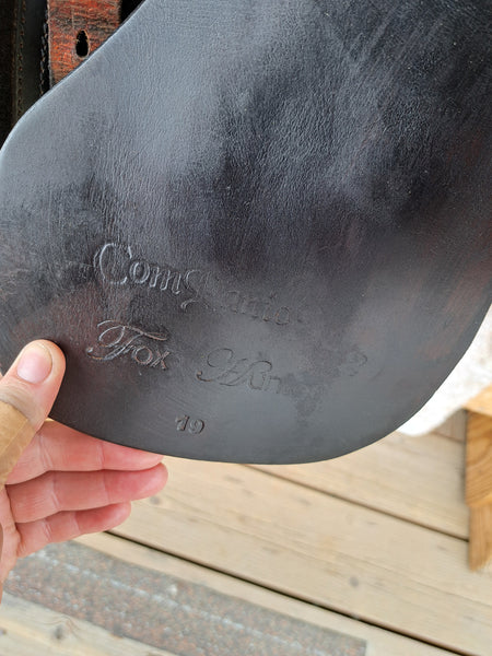 19" Duett Companion 2 Fox Hunter english all purpose trail saddle