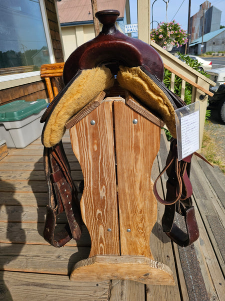 ON TRIAL 15.5" Crates Arabian Western Saddle