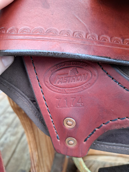 17" Fabtron Easy Rider Gaited Western Trail Saddle