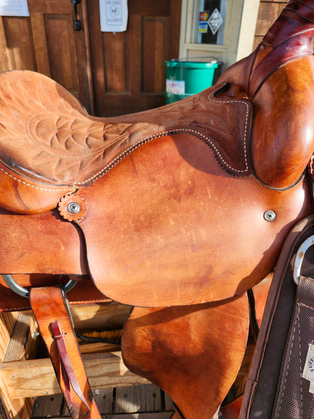 15"  Red Ryder Roping Saddle