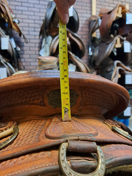16" Watt Bros Wade Ranch Roper Saddle
