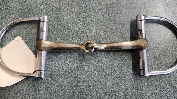 5.25" KK Ultra Aurgian D- Ring Snaffle