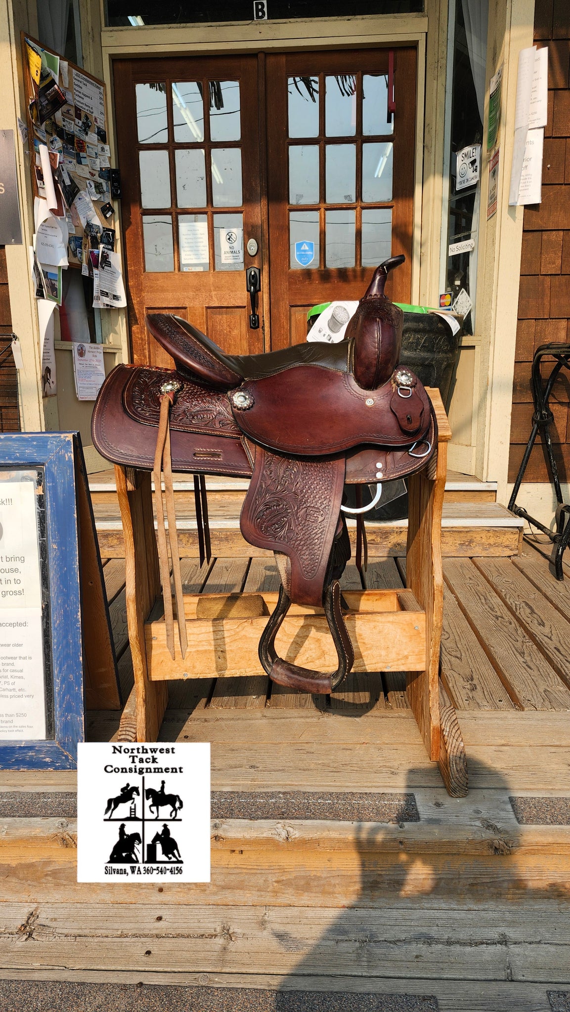 13.5" Royal King Youth western saddle