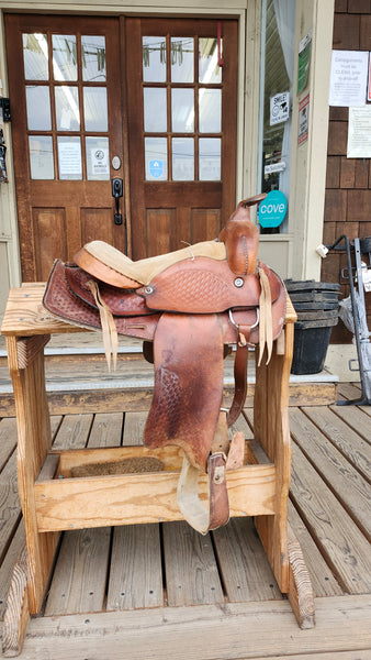 12" Ozark Leather Western Saddle