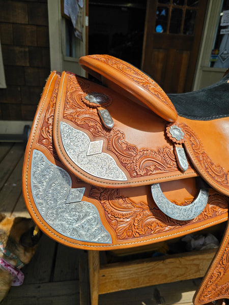 16.5" Randy Paul by Bob's Custom Saddlery Western Equitation Saddle