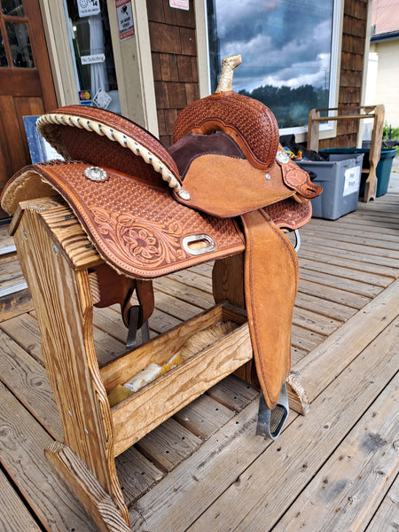 14" Circle Y Barrel Saddle
