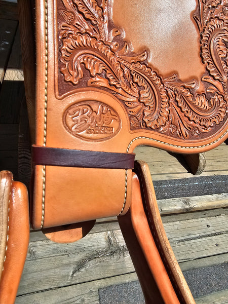 16.5" Randy Paul by Bob's Custom Saddlery Western Equitation Saddle