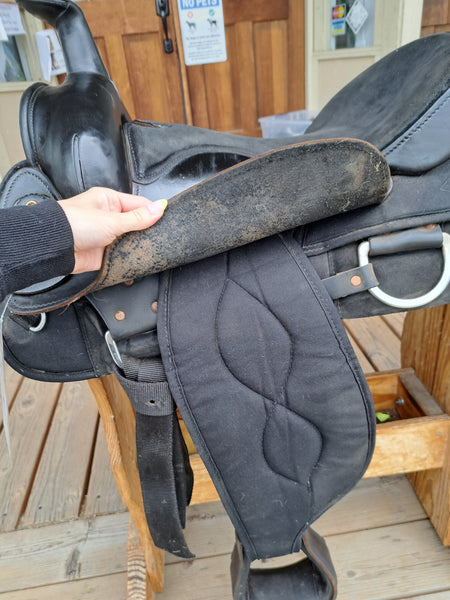 16" Big Horn Synthetic Roping Saddle