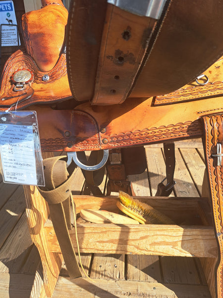 16" Circle Y Flex-Lite Durango Mule Trail Saddle