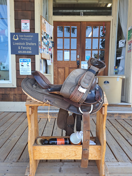 16" Big Horn Cordura Trail Saddle