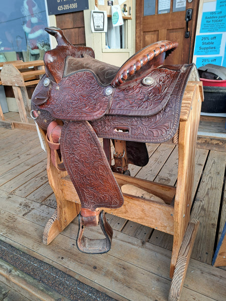 14" The American Western Pleasure Saddle