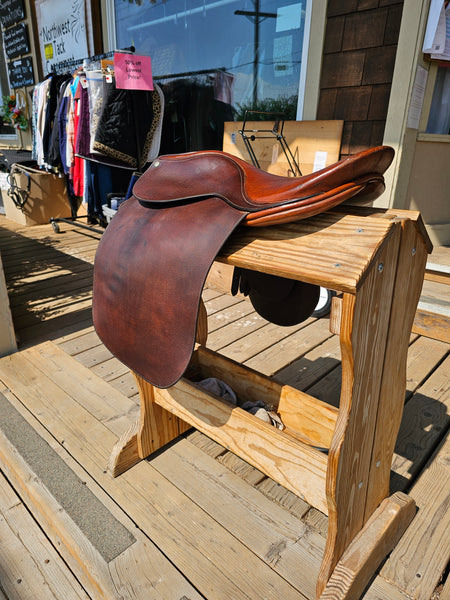 19" Barnsby Lane-Fox Saddleseat Cutback Saddle