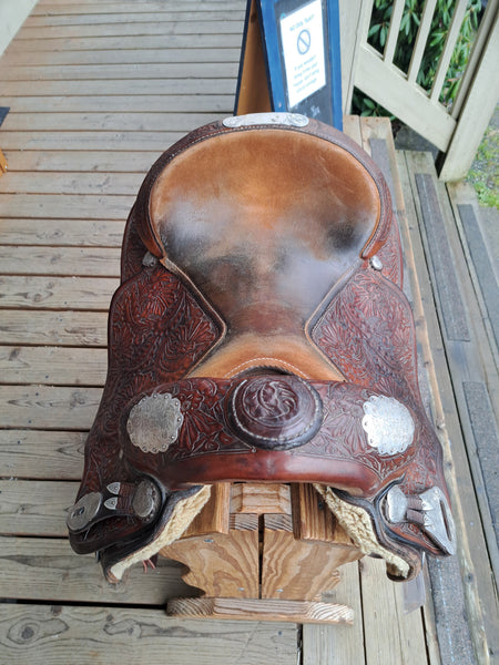 16" Ray Blair Western Equitation Show Saddle