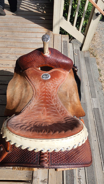 14.5" Billy Cook Barrel Saddle