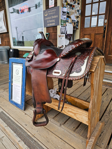 15" Crates Western Equitation Show Saddle