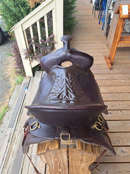 16.5" Tucker High Plains Western Trail Saddle