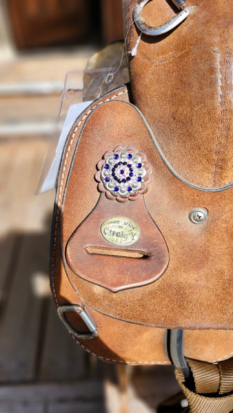 16" Circle Y Roughout Training Saddle