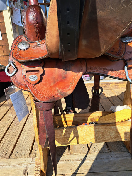 16" Circle Y Alpine Flex2 Western Trail Saddle