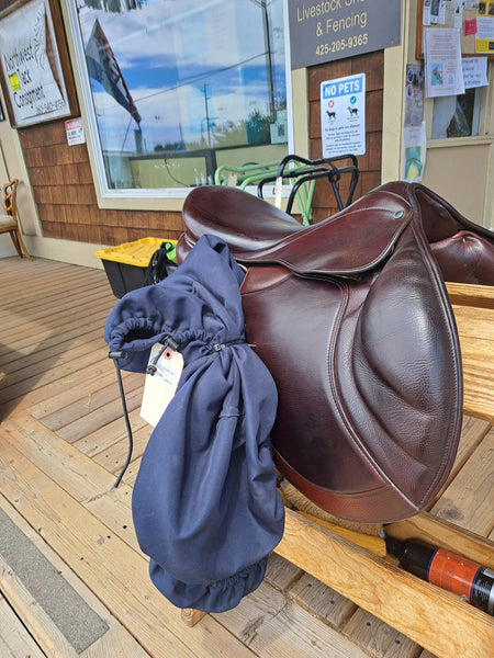 17" Stubben Get-Connected Deluxe Jumping Saddle