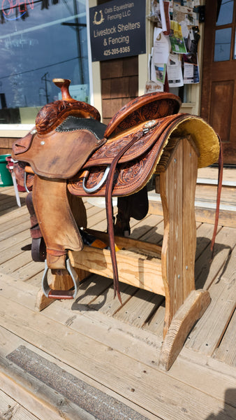 15.5" Circle Y XP Fairveiw Roper Saddle