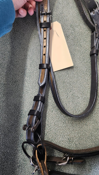 Thunder basin Equine Custom Bridle with reins