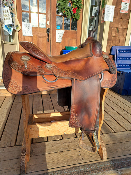 16" Don Leson Reinmaker Reining Saddle