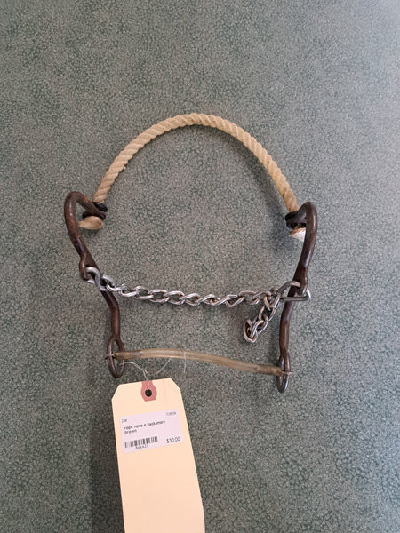 Rope Nose Hackamore