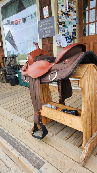 17" Reinsman Cordura Western Saddle