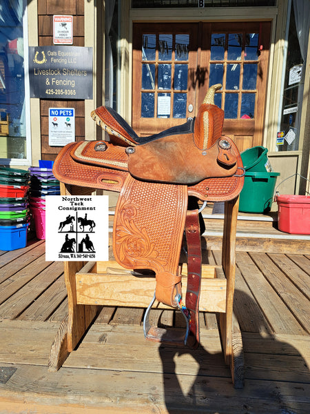 13" Cody Pro Barrel Racing Saddle