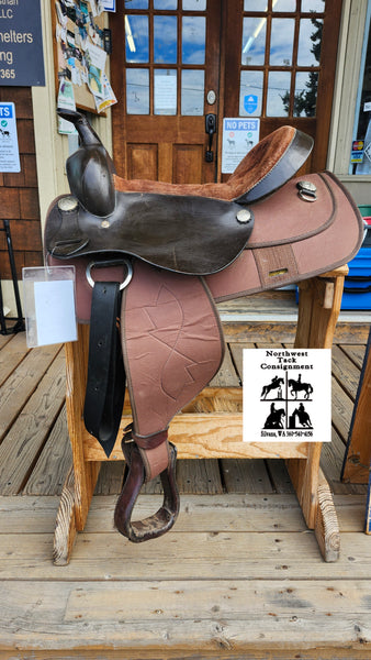16" Synthetic Western Saddle
