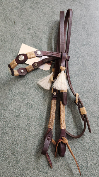 Rawhide Leather Headstall